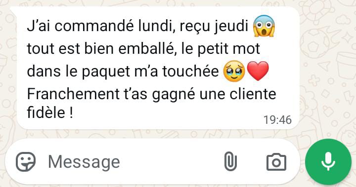Avis fictif 3 - Template WooCommerce Fondations
