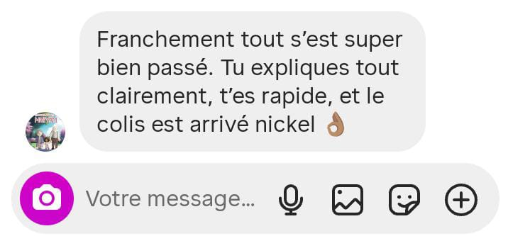 Avis fictif 5 - Template WooCommerce Fondations